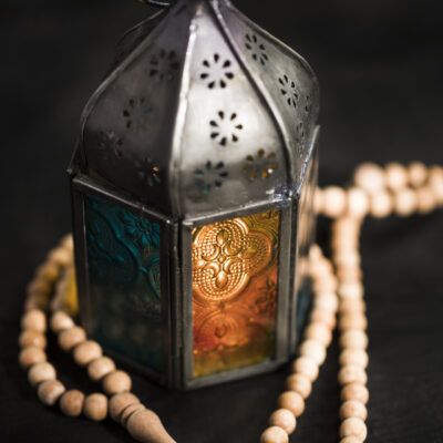 close-up-candle-ramadan-day